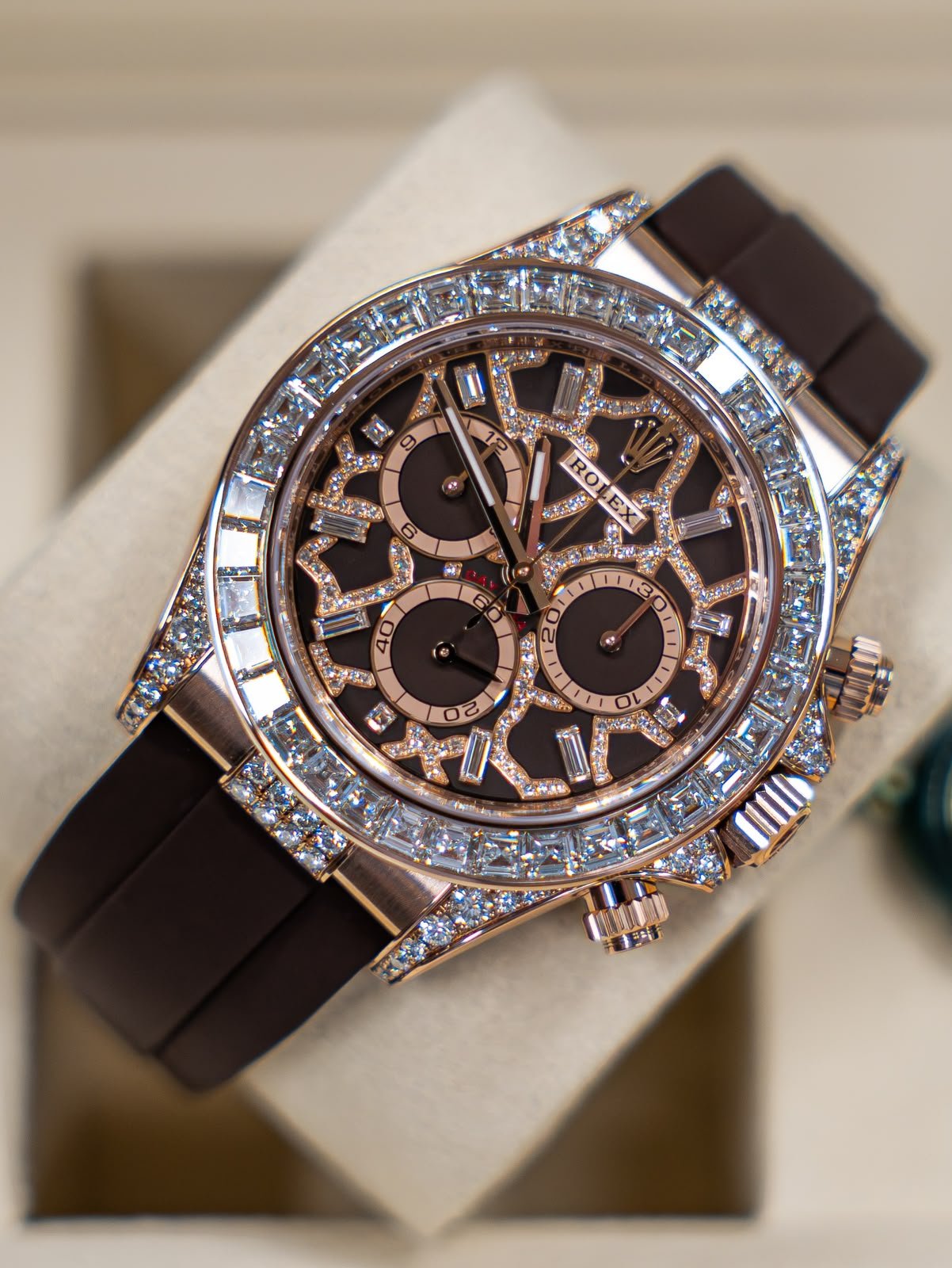 Rolex Cosmograph Daytona Giraffe Everose Gold Watch