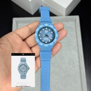 Tag Heuer Formula 1 Solargraph Pastel Blue Men's Watch