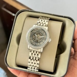 Fossil Curiosity Women's Skeleton Premium Collection Watch