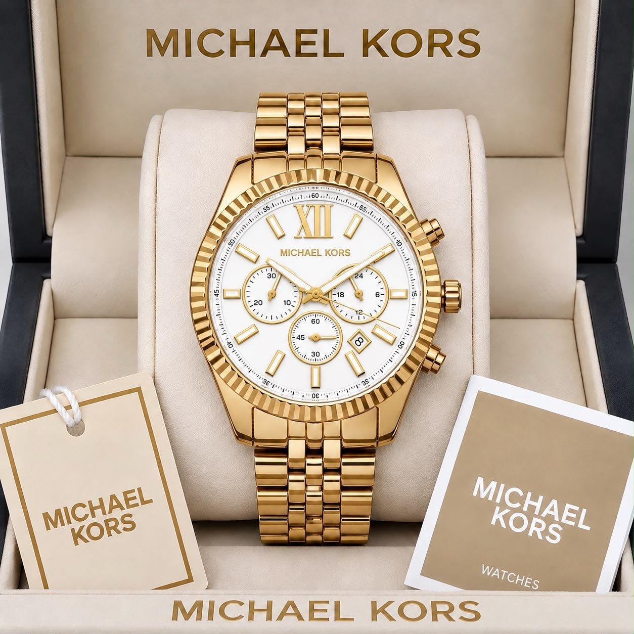 Michael Kors MK8281 Lexington Chronograph Luxury Watch