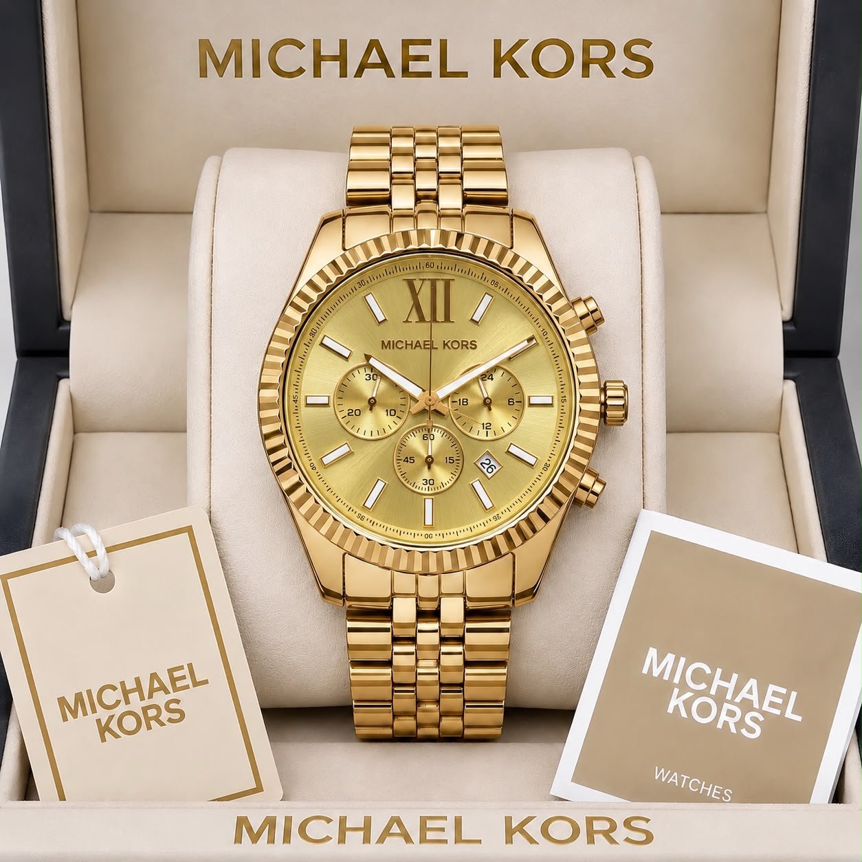 Michael Kors MK8281 Lexington Chronograph Luxury Watch