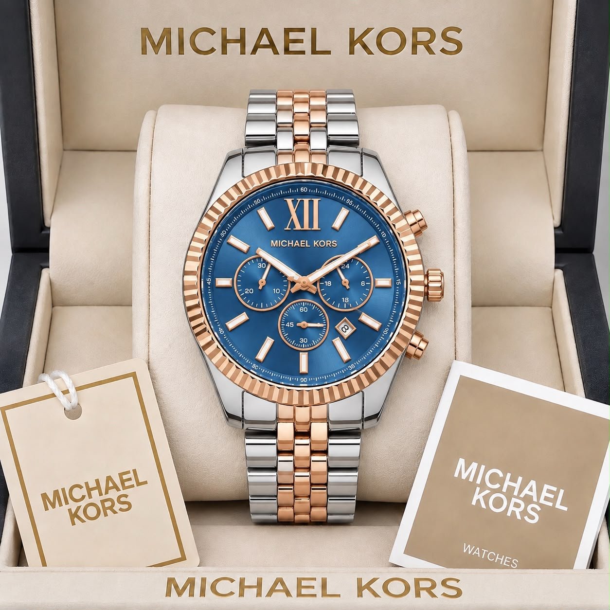 Michael Kors MK8281 Lexington Chronograph Luxury Watch