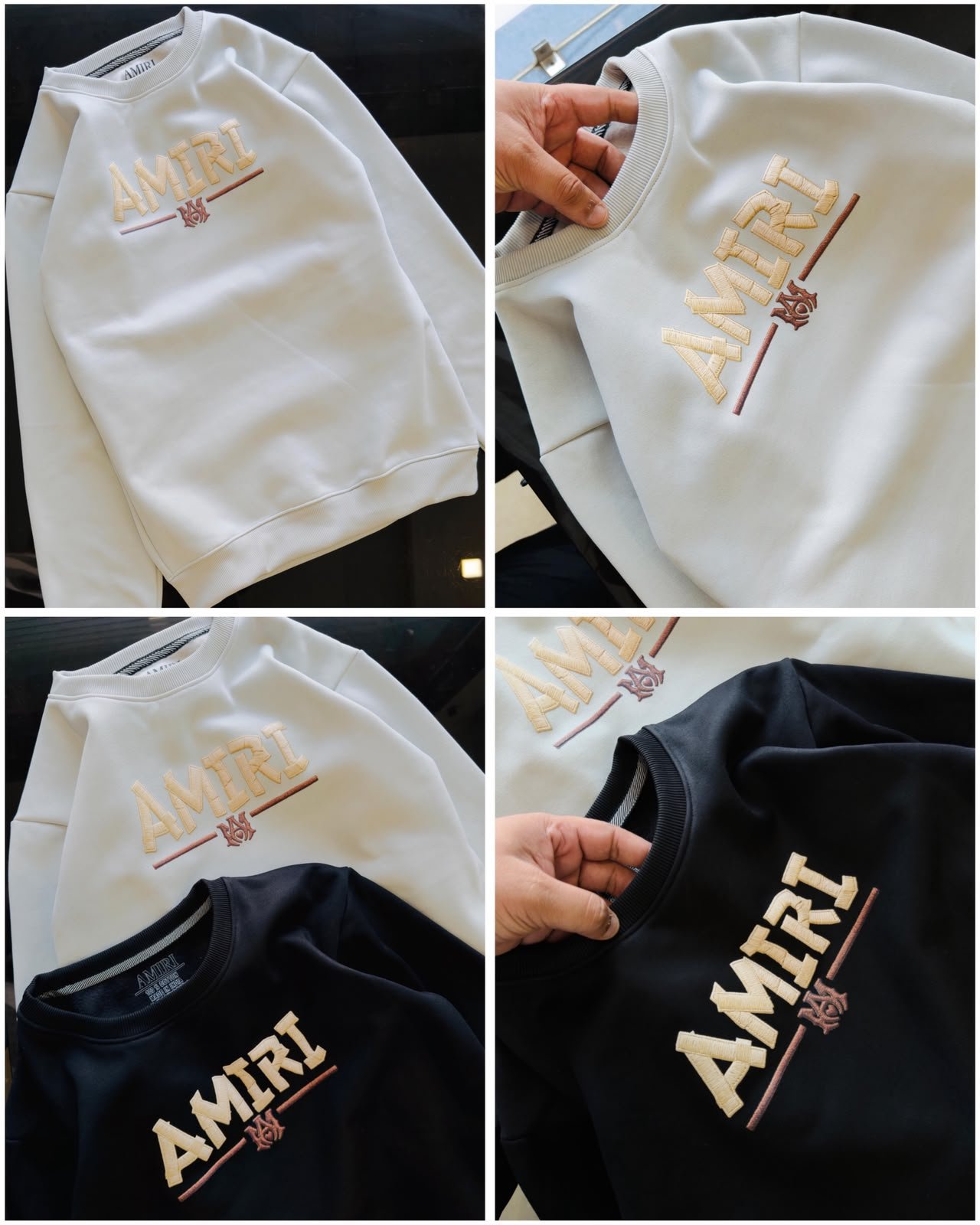 Amiri Premium Heavy Fleece Sweatshirt