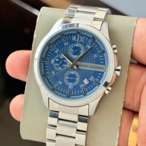 Armani Exchange Hampton Men's Stainless Steel Chronograph Watch