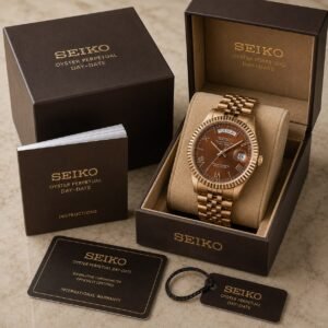 Seiko Day-Date Classic Edition Watch